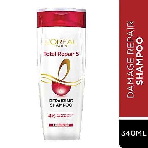 Loreal Total Repair 5 Shampoo 340ml