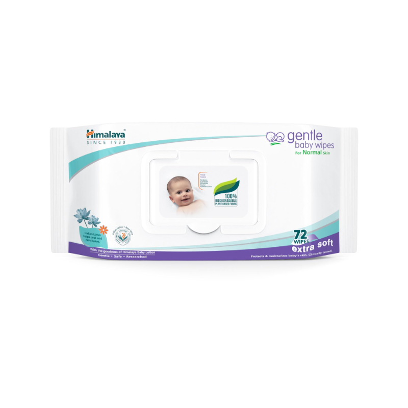 Himalaya Baby Wipes 72Wipes