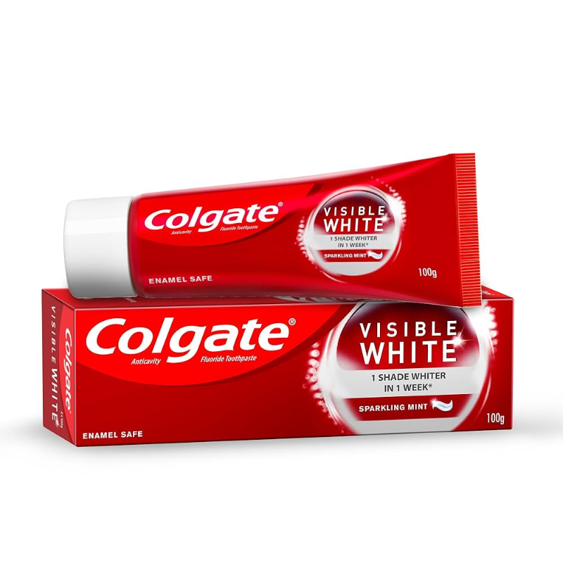 Colgate Visible White Paste 100g