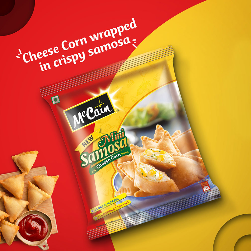 Mccain Mini Samosa Cheese Corn 240gm