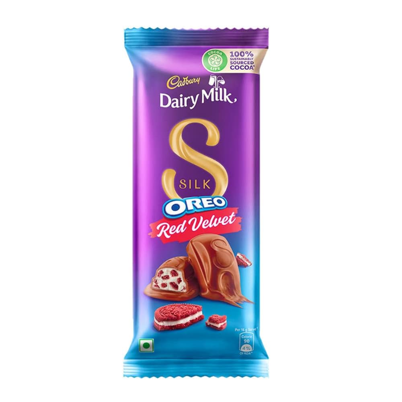 Cadbury Silk Oreo Red Velvet 130Gm