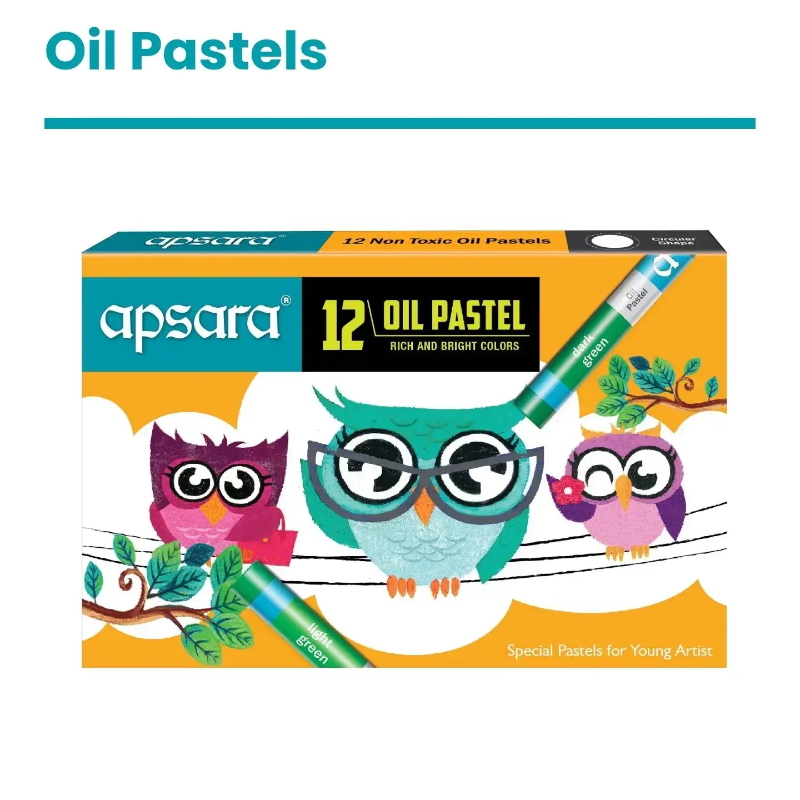 Apsara Oil Pastal 12pcs