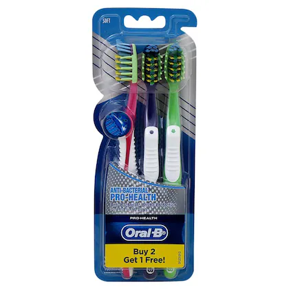 Oral B Crisscross AntiBacterial 2+1