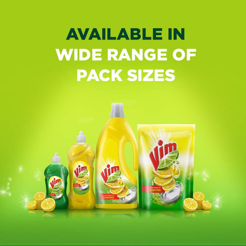 Vim Dishwash lemons Liquid 750ml