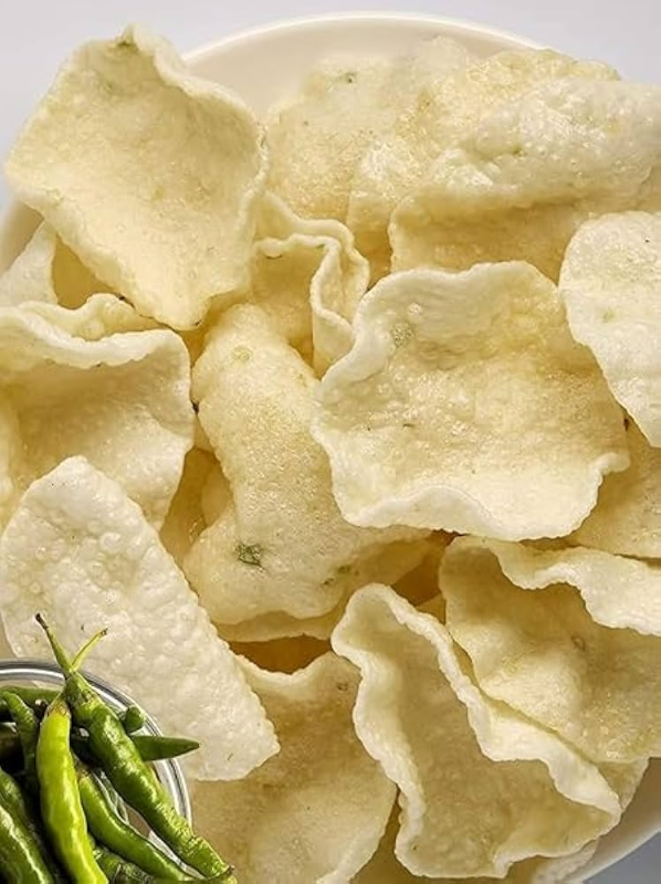 Ahuja's Jeera Rice Papad 100gm