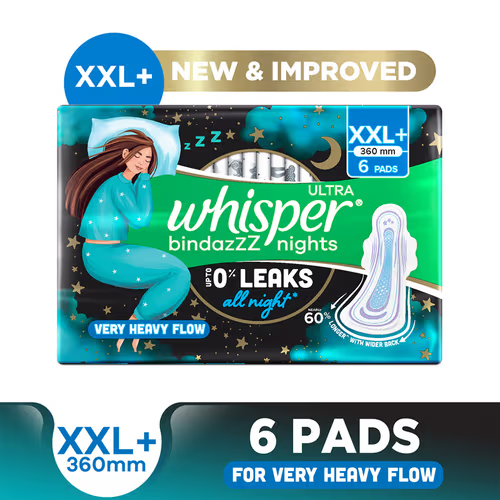 Whisper Choice Nights XXL 16 Pads