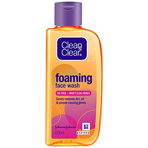 Clean & Clear Foaming Face Wash 50ml