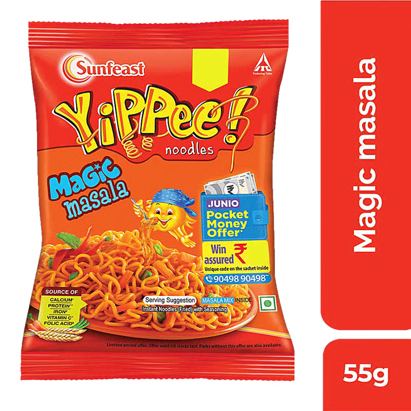 Yippee Magic Masala Noodles 60gm