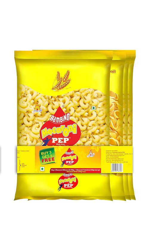 Bambino Pasta Macaroni 5G Pack