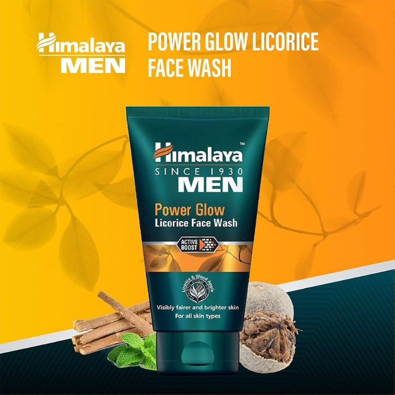 Himalaya Men Power Glow Face Wash 50ml