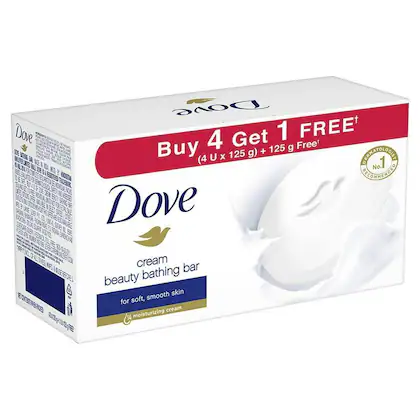Dove Soap (4+1)*125g
