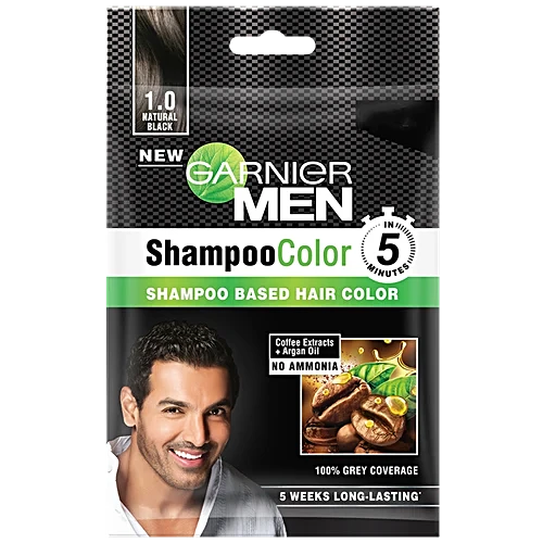 Garnier Men S Hair Colour 1.0 NB 10+10ml