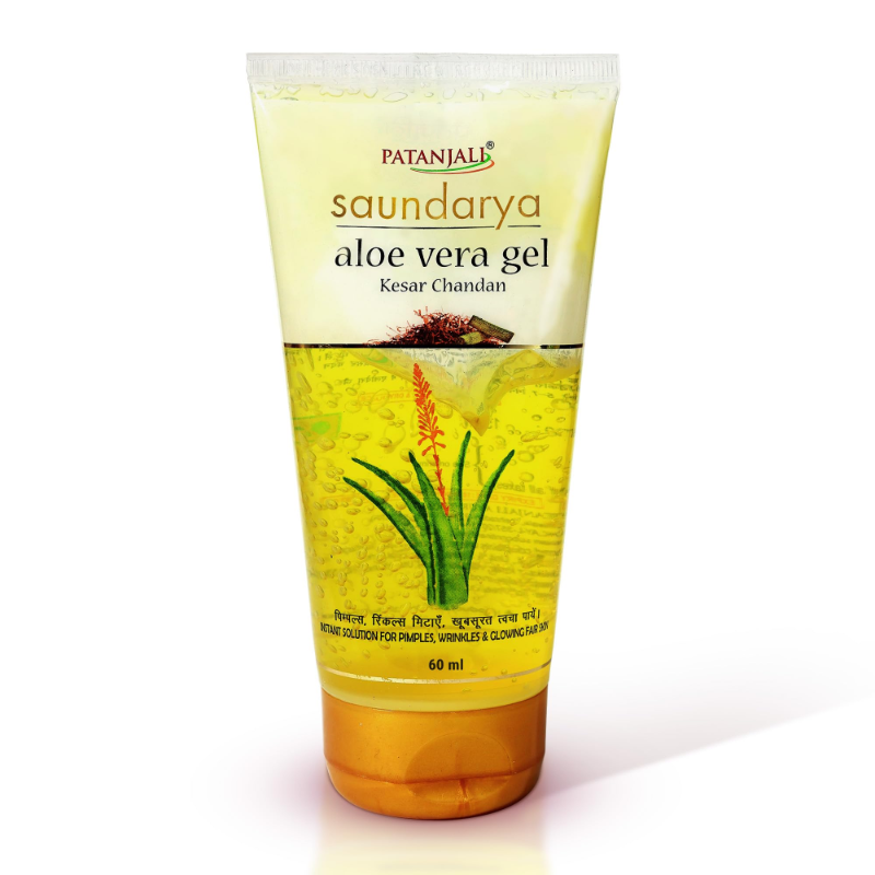 Patanjali Aloe vera Gel Kesar 60ml