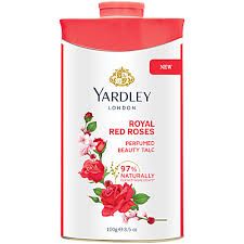 Yardley Talc Royal Red Rose 100Gm