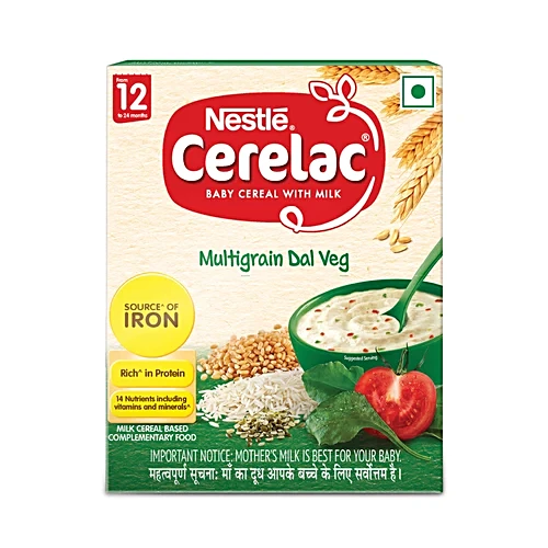 Cerelac 12+ multigrain dal veg