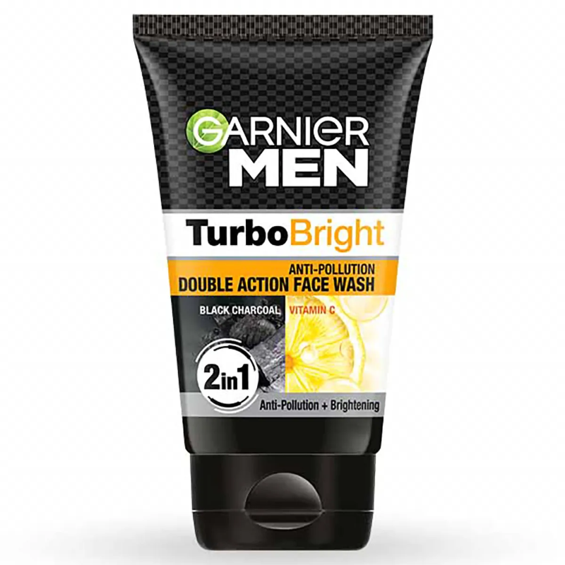 Garnier TurboBright FaceWash 100Gm