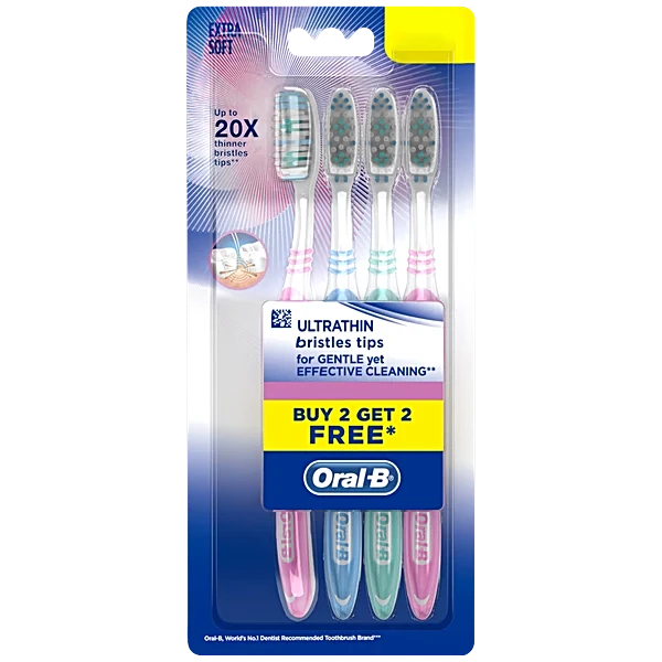 Oral B Ultrathin Bristles Sensitive 2+2