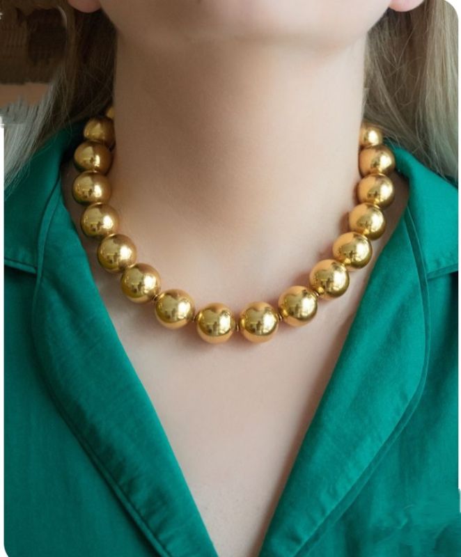 Elegant & Stylish Golden Colour Necklace