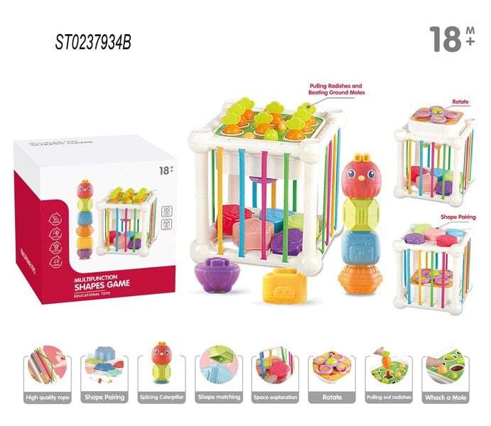 (YL1303D) Multifunctionshapes Game, P.Bx