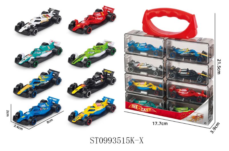 (JL585-1) 1:64 Die Cast Car, 8Pcs/Pc Box