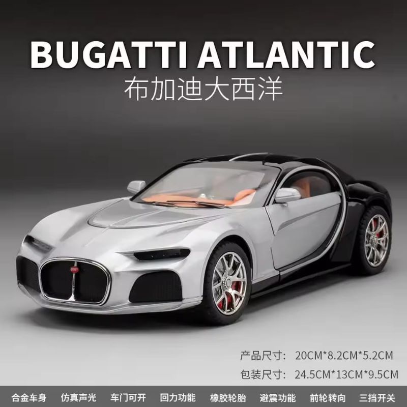 (CZ154) 1:24 P/B Die-Cast 4 Doors W/Light&Sound