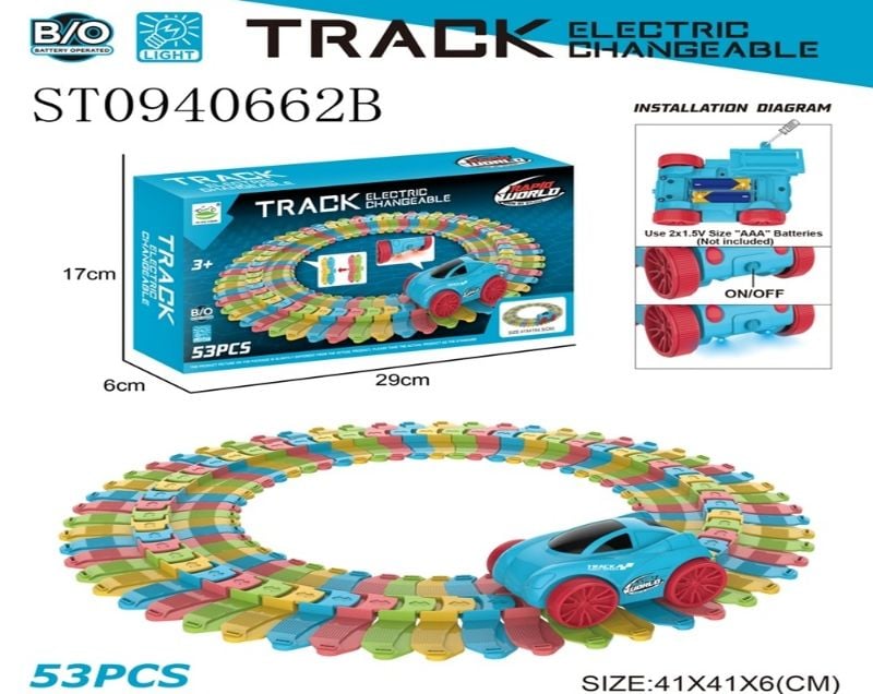 (6688-548) B/O Track Set W/Out 2*Aaa Pb