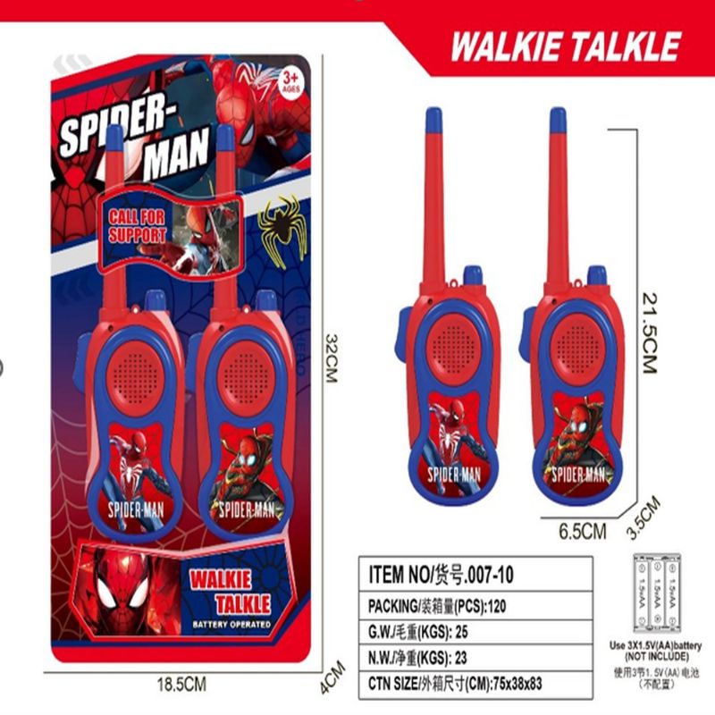 (007-10) Spiderman Walkie Bc