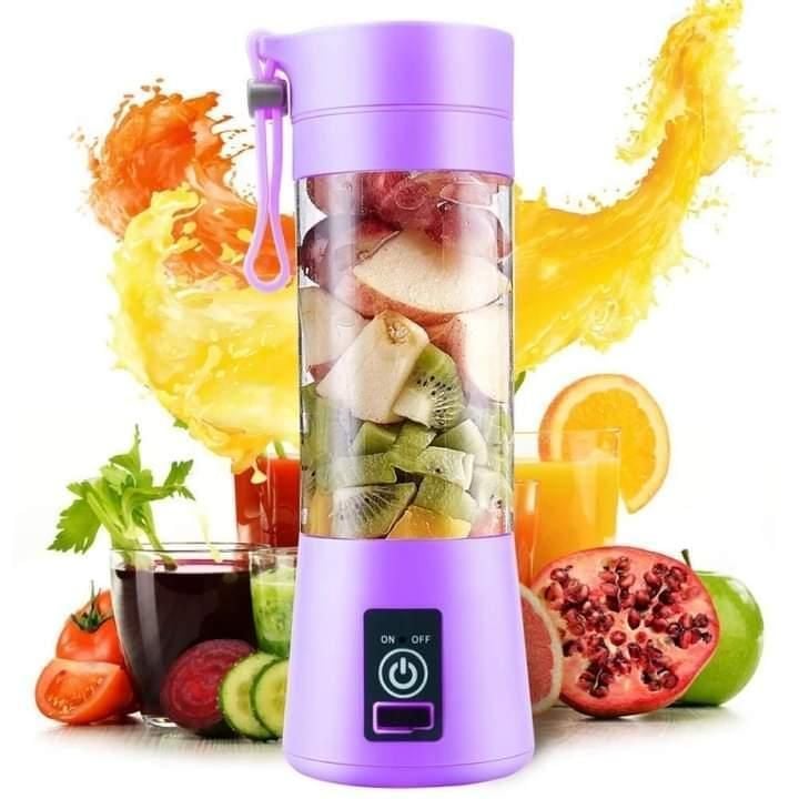 Electric Juicer Blender Purple ABS Kitchen Gadgets