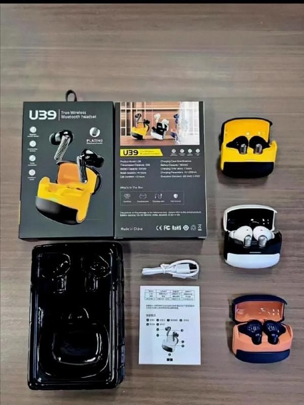 U39 TWS Bluetooth 5.3 Earbuds Multicolor Fast Charge