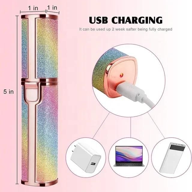 Rechargeable 2in1 eyebrow trimmer