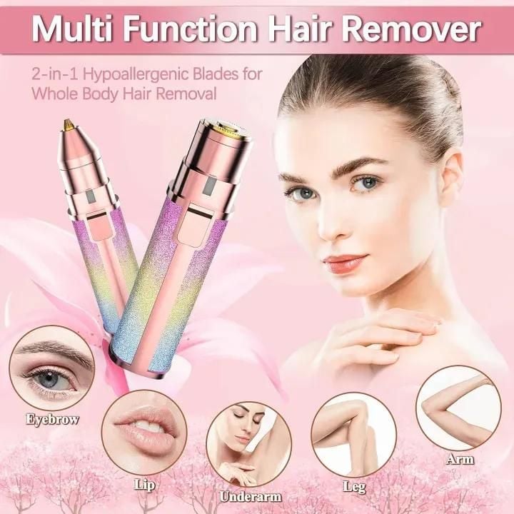 Rechargeable 2in1 eyebrow trimmer