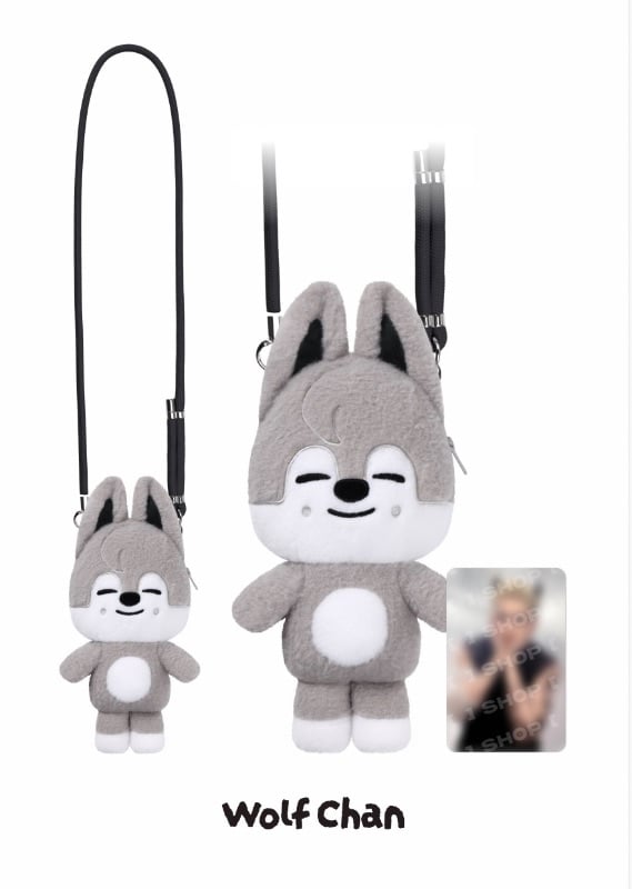 SKZOO PLUSH CROSS BAG - RUN IT