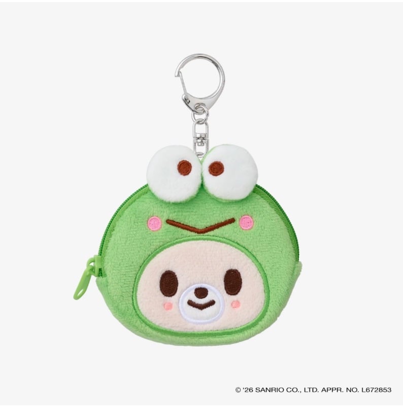 SKZOO x SANRIO Characters Button Badge Pouch - RUN IT JAPAN