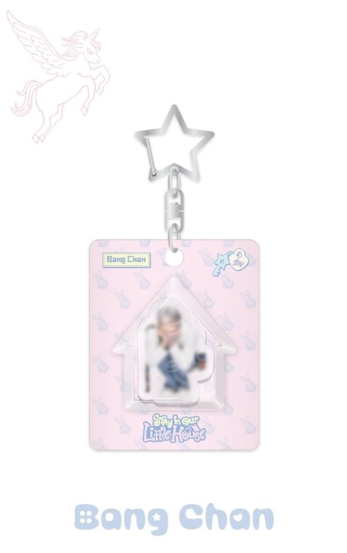 Mini Block Keyring - STAY in Our Little House