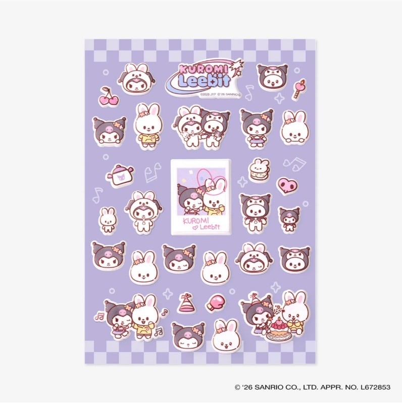 SKZOO x SANRIO Characters Sticker - RUN IT JAPAN