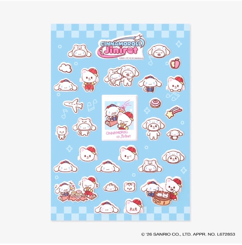 SKZOO x SANRIO Characters Sticker - RUN IT JAPAN