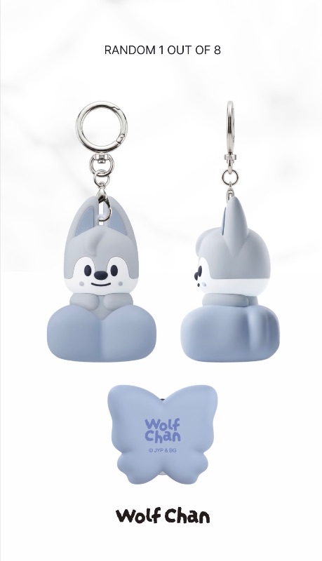 SKZOO SECRET CLICKER KEYRING - RUN IT