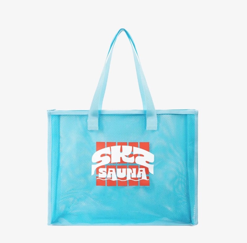 Clear Mesh Tote Bag - SKZ SAUNA