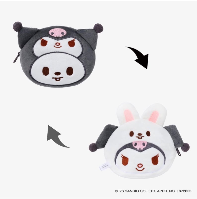 SKZOO x SANRIO Characters Reversible Pouch - RUN IT JAPAN