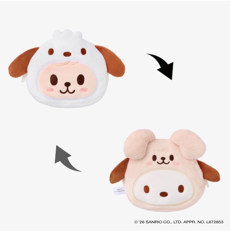 SKZOO x SANRIO Characters Reversible Pouch - RUN IT JAPAN