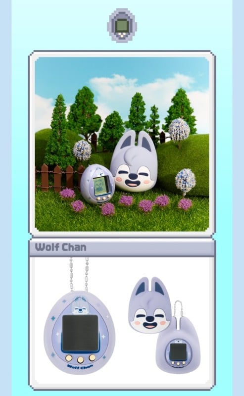 SKZOO Tamagotchi & Case Set