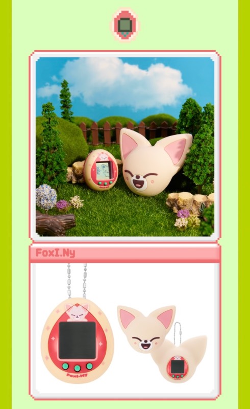 SKZOO Tamagotchi & Case Set