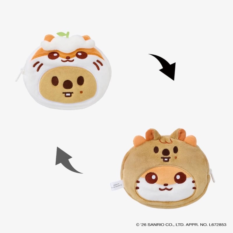 SKZOO x SANRIO Characters Reversible Pouch - RUN IT JAPAN