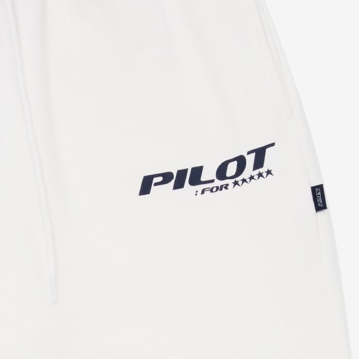 JOGGER PANTS WHITE - PILOT : FOR ★★★★★