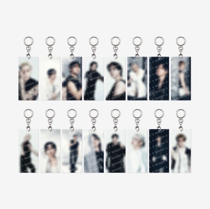 SECRET ACRYLIC KEYRING - RUN IT