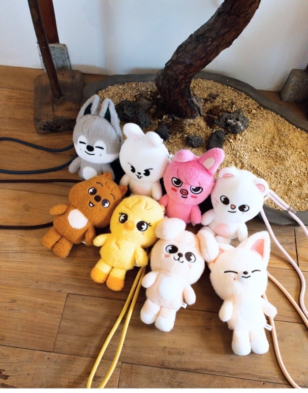 SKZOO PLUSH CROSS BAG - RUN IT