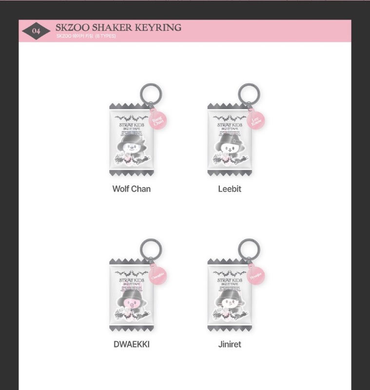 SKZOO Shaker Keyring - DO IT MD