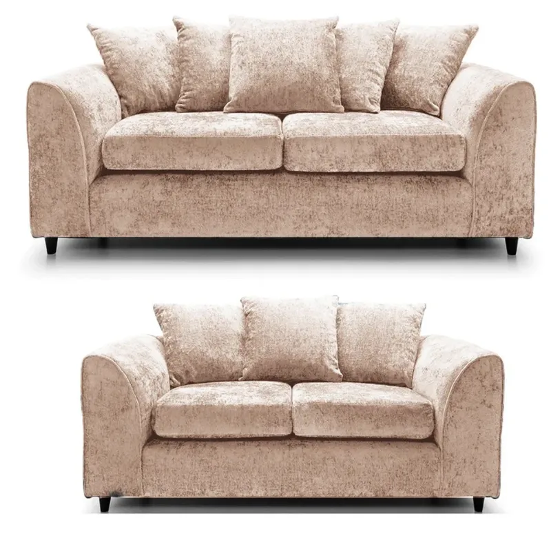 3+2 Seater Sofa 3 Seated 2 Seated Chenille Beige