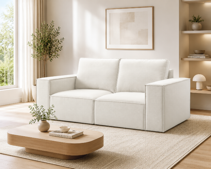 Brooklyn 2 Seater Sofa Cream