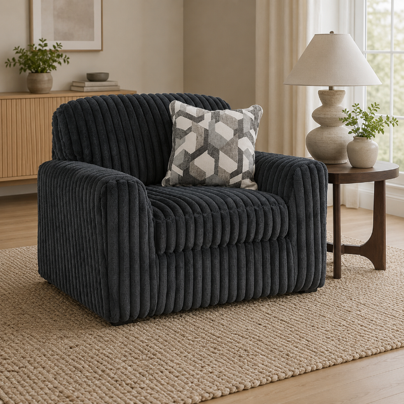 Grey Arm Chair